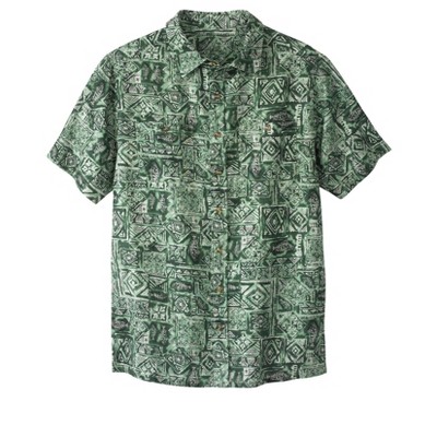 KingSize Short-Sleeve Linen Shirt