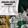 Harry Potter House Crest Slytherin Silky Touch Blanket White 50X60 - 4 of 4