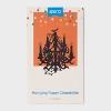 Halloween Haunted House Hanging Paper Chandelier - Spritz™ - 3 of 3