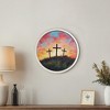Creative Products Cross Trio Round Framed Print - 4 of 4