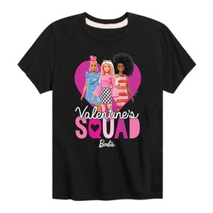 Boys' - Barbie - Valentine's Squad Short Sleeve Graphic T-Shirt - 1 of 4