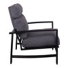 Courtyard Casual Santorini Club Chair with  Envelop back Cushion  Alum frame in powder coating - 4 of 4