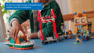 LEGO City Seaside Harbor with Cargo Ship Toy 60422 : Target