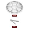 Unique Bargains Stainless Steel Heat Resistant Rust Resistant Steamer Rack with Stand - 3 of 4