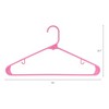 REGALWOVEN Durable Material Space Saving Smooth Edge Practical Clothes Hangers 50 Pcs - 2 of 4