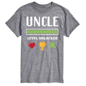 Men's - Instant Message - Uncle Level Unlocked Short Sleeve Graphic T-Shirt - 1 of 4