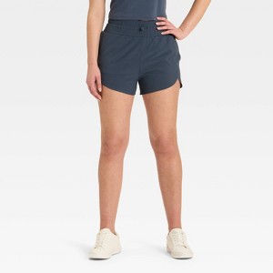 Women's 3" Active Light Woven High-Rise Shorts - All In Motion™ - 1 of 3