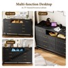 Whizmax 8 Drawer Dresser for Bedroom, 59" TV Dresser Wooden Large Dresser, Modern Chest of Drawers Storage Organizer for Closet, Living Room - 4 of 4