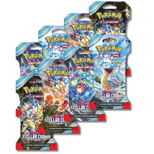 Pokemon Scarlet & Violet Stellar Crown | 8 Sleeved Boosters Packs - 1 of 1