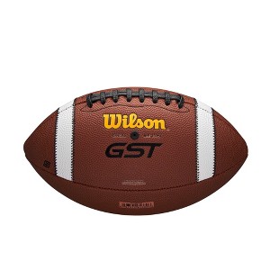Wilson GST Speed Skin Official Football - Brown - 1 of 4