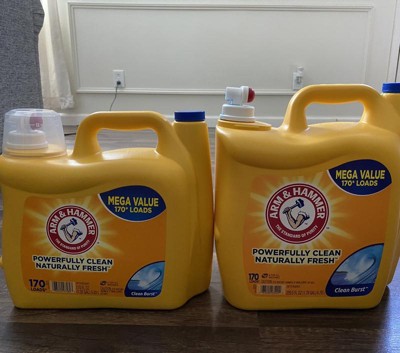 ARM & HAMMER 105 fl. oz. Sensitive Skin Plus Fresh Scent Liquid Laundry  Detergent, 105 Loads 00281 - The Home Depot