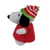 Snoopy in a Red Puffer Jacket 11 inch Plush - 4 of 4