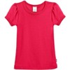City Threads Girls 100% Cotton Short Sleeve Puff Classic Fit Tee - USA-Made - 3 of 4