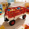 KWPZQEB Garden Wagon, Wooden Utility Cart with Foldable handle & Removable Side Wooden Panels, Yard Dump Cart, Toy Storage Cart for Yard Work - 3 of 4