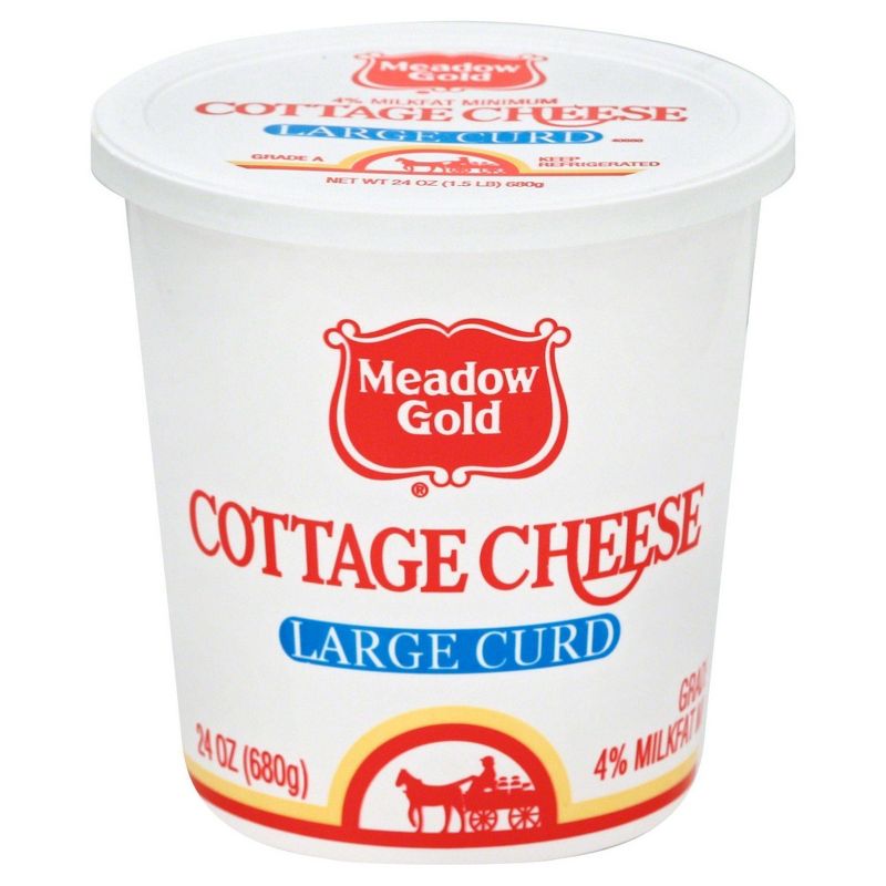 Meadow Gold Large Curd Cottage Cheese - 24oz, 2 of 5