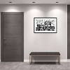 41" x 27" On a hill by Alex Caminker Wood Framed Wall Art Print - Amanti Art - 4 of 4
