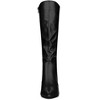 Allegra K Women's Pointy Toe Buckle Decor Side Zip Stiletto Heel Knee High Boots - 3 of 4