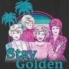 Women's The Golden Girls Tropical Stay Golden Cartoon T-Shirt - 2 of 4
