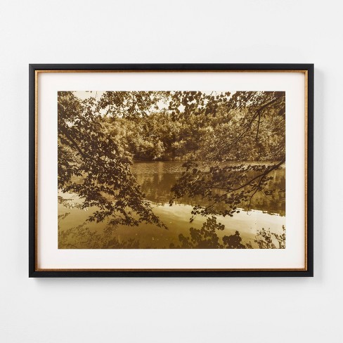 Top Studio McGee Landscape Study framed art print, Threshold