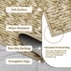 Modern Braided Solid Area Rug Machine Washable Rug - 3 of 4