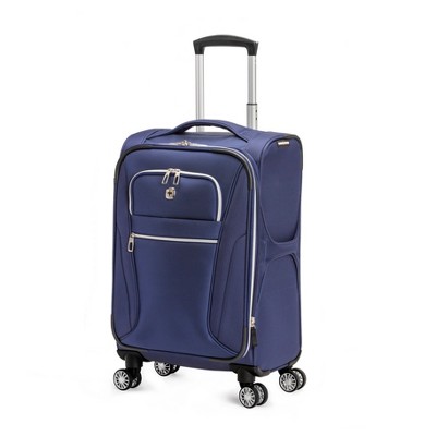 Swissgear Checklite Softside Medium Checked Suitcase - Charcoal : Target