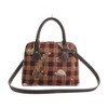 Signare USA Golf Brown Convertible Top Handle Handbag - 3 of 4