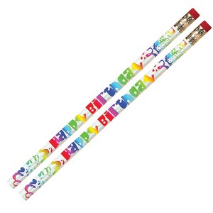 Musgrave Pencil Company Happy Birthday Fiesta Pencils, 12 Per Pack, 12 Packs - 1 of 2