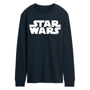 Men's - Star Wars - Logo Long Sleeve Graphic T-Shirt - 1 of 3