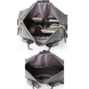 Women's large capacity backpack, suitable for commuting to work and traveling, Grey - 3 of 4