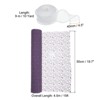 Unique Bargains Floral Bouquet Craft Packaging Mesh Gift Wrap Paper with Ribbon 1 Set - 2 of 4