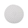 Unique Bargains Trivet Round Rope Woven Mat Cotton Non-woven Fabric 8.66"x8.66"x0.31" - 3 of 3