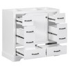 Dexmalle  Bathroom Vanity with Adjustable Shelf,without Sink,Cabinet Base Only - 2 of 4