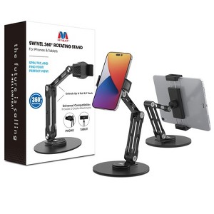 MyBat Swivel 360° Rotating Stand For Phones & Tablets - Black - 1 of 1