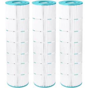 Hurricane 3 Pack HF8418-01 Advanced Pool Filter Cartridge Replacement for PJANCS200, Unicel C-8418, Filbur FC-0823, Jandy Industries CS 200 - 1 of 4