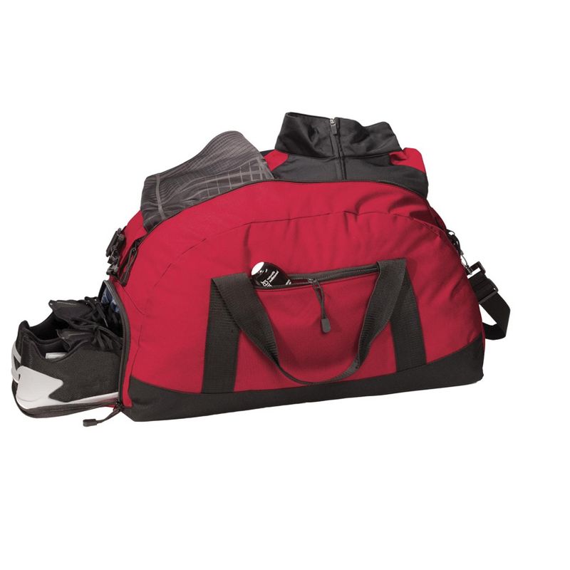 Port Authority 55L Classic Solid Color Sport Duffel Bag with Built-In Bottom Board, 3 of 7