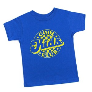 The Juniper Shop Cool Kids Club Checkered Toddler Short Sleeve Tee - 1 of 4
