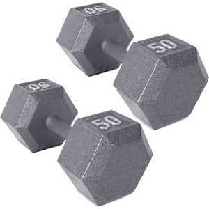 CAP Barbell Hex Dumbbell Set, for Home Gym, Multiple Sizes for Strength & Fitness Training - 1 of 4
