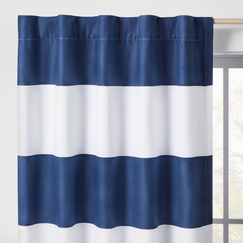 Blackout Rugby Striped Kids' Panel - Pillowfort™, 2 of 9