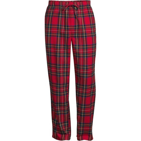 Women's Plaid Flannel Pajama Shorts - Stars Above™ Red Tartan