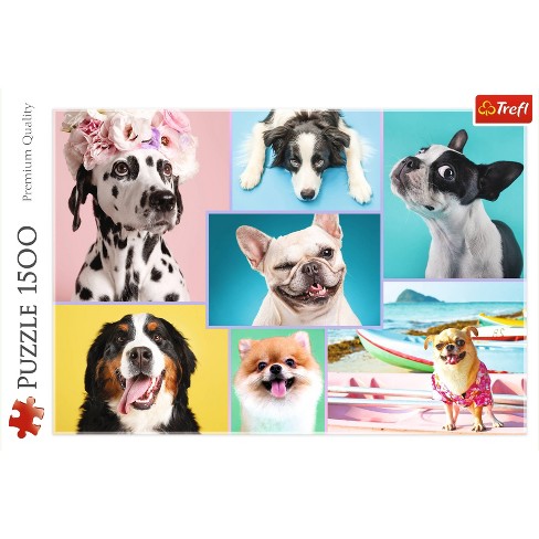 Trefl Funny Dogs Faces Jigsaw Puzzle - 1000pc