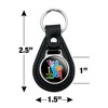 Sesame Street Sesame Street 1st Birthday Black Leather Keychain - 2 of 4