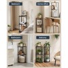 3-Tier Corner Shelf Stand, Superfast Toolless Assembly, Space-Saving Design, 15 x 10.6 x 27.8 Inches - 3 of 4