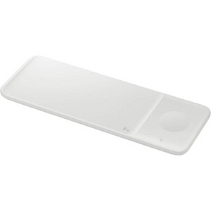 Samsung Electronics Wireless Charger Trio, Qi Compatible - Charge up to 3 Devices at Once - for Galaxy and Apple  Devices, White - 1 of 4