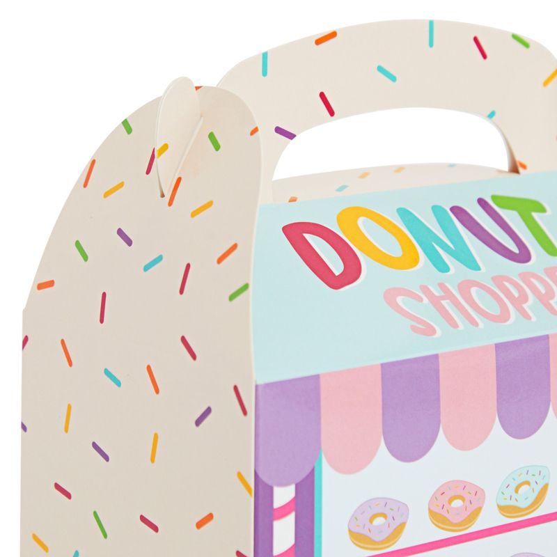 Blue Panda 24 Pack Donut Treat Boxes for Goodies, Donut Grow Up Birthday Party Supplies, 6 x 3.3 x 3.6 In, 4 of 9