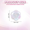 Unique Bargains Iron On Durable DIY Clothing Sequin Bead Flowers Patches 100 Pcs - 2 of 4