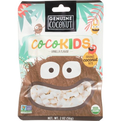 CocoKids Organic Vanilla Coconut Bits - 2oz