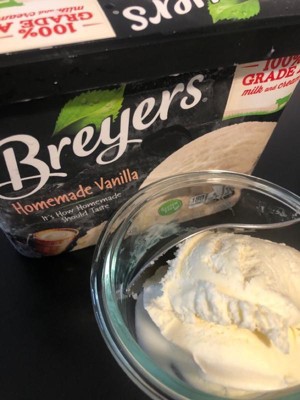 Breyers Homemade Vanilla Ice Cream Tub, 48 oz - Ralphs