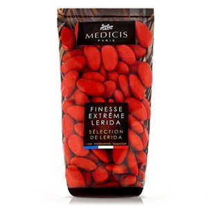 Medicis Premium Candied Almond Dragees (French Jordan Almonds) Sugar Coated Candies Ideal as a Wedding or Baby Shower Gift, 75 ct, 8.8oz - 1 of 4