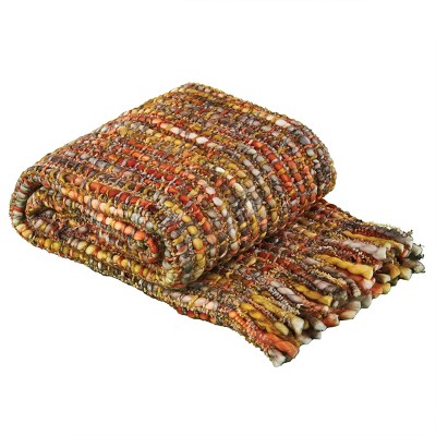 Multi best sale colored throws