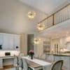 LLHZSY 24-Lights Modern Glam Globe Crystal Chandelier - 3-Globes - Gold - 4 of 4